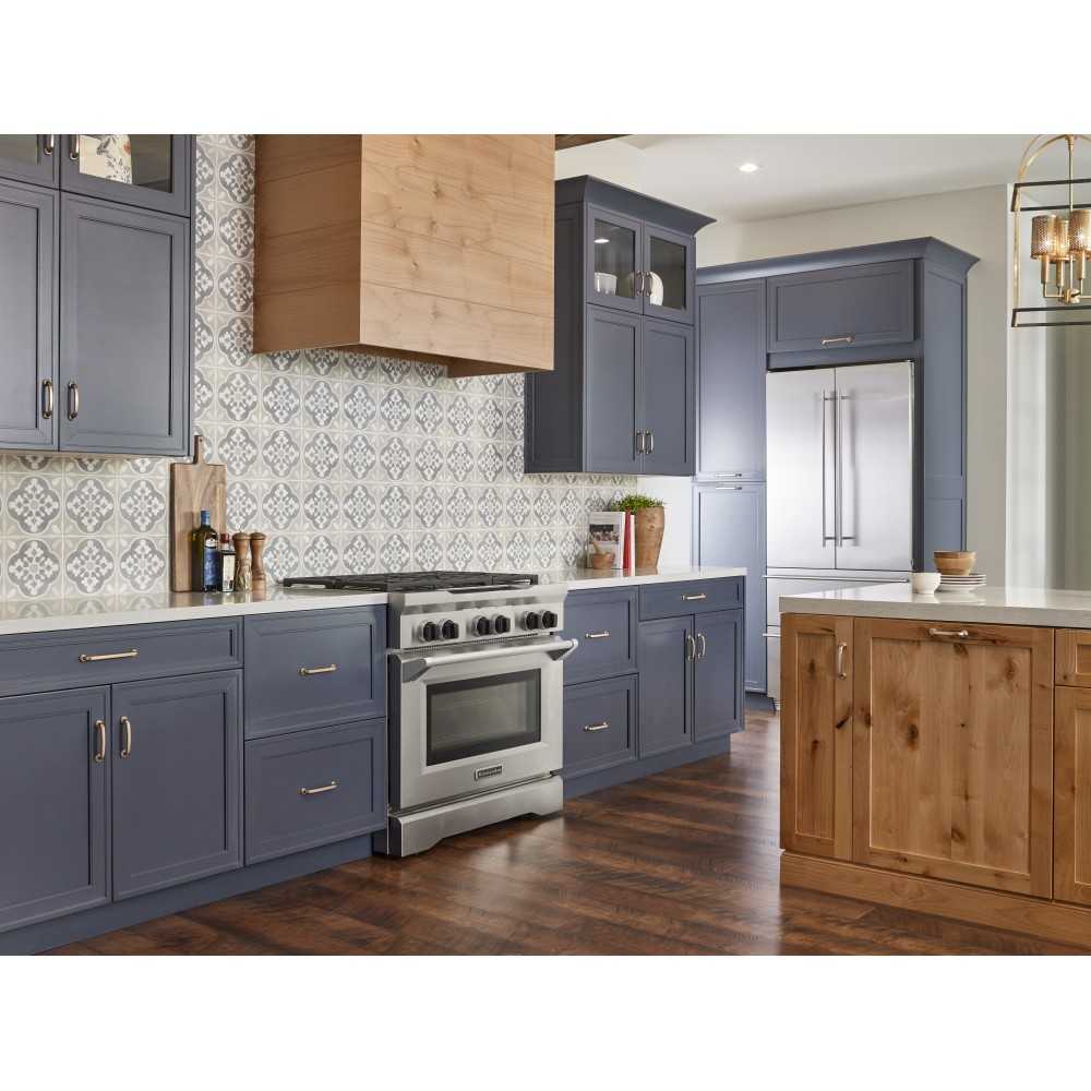 12" Center-to-Center Satin Nickel Lille Appliance Handle