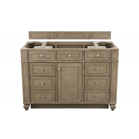 Bristol 48" Single Vanity Whitewashed Walnut