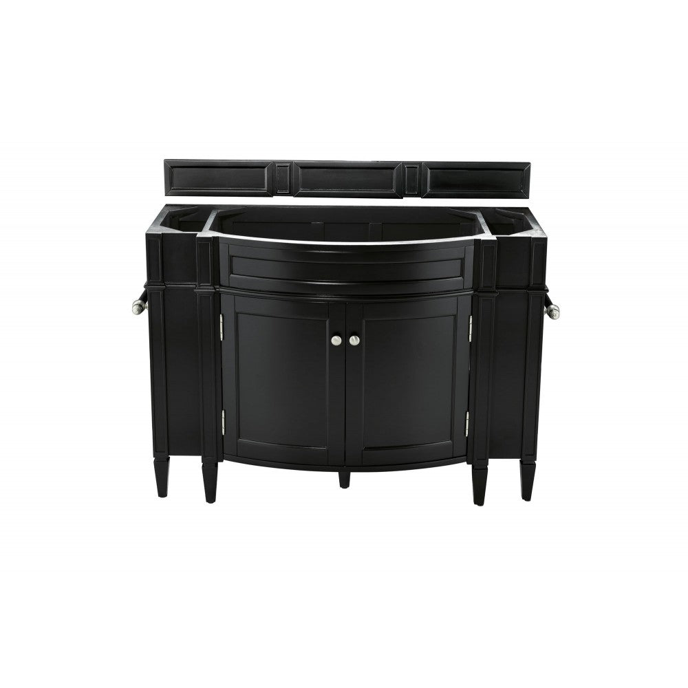 Brittany 46" Single Vanity, Black Onyx