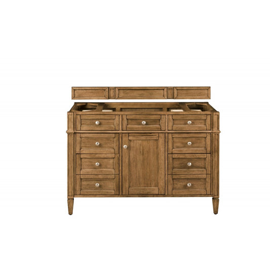 Brittany 48" Saddle Brown Single Vanity