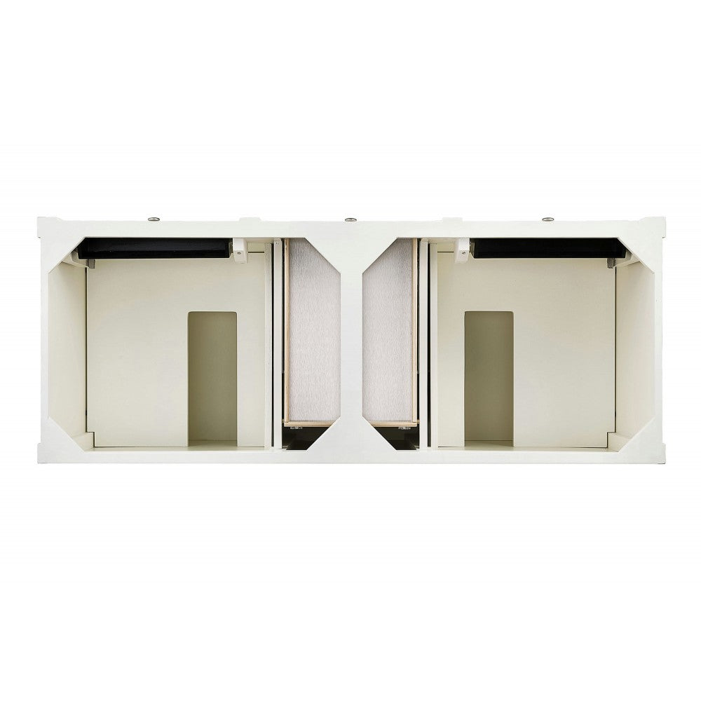 Brittany 60" Bright White Double Vanity