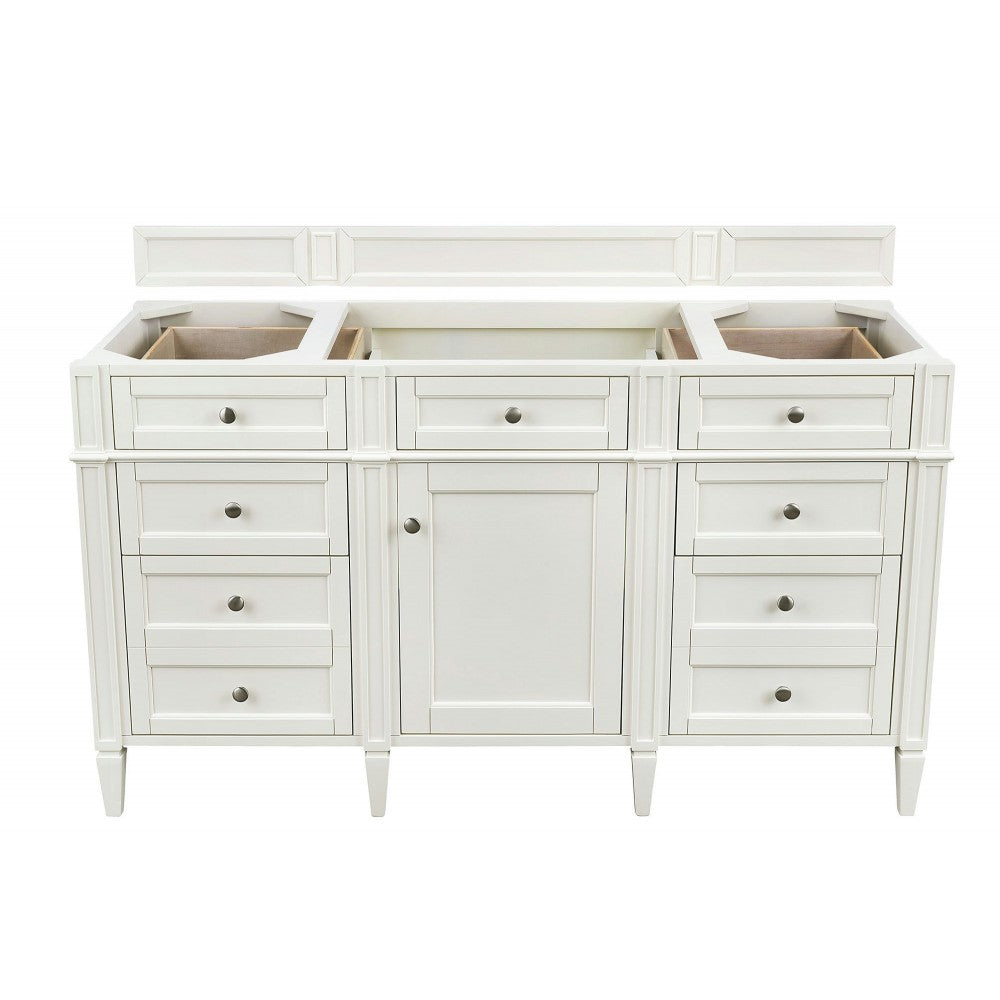 Brittany 60" Bright White Single Vanity