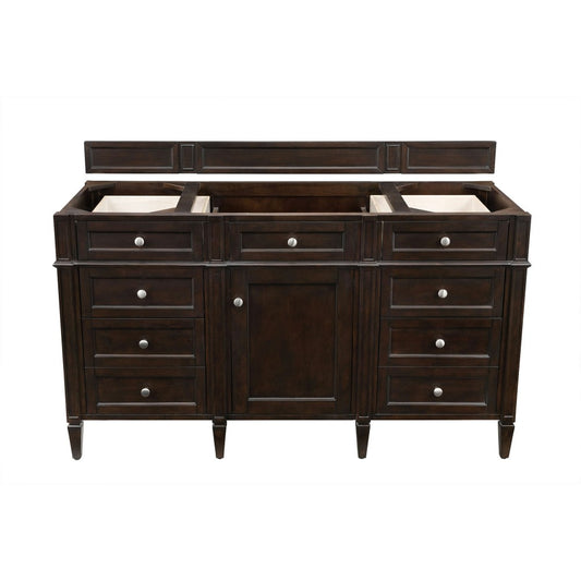 Brittany 60" Burnished Mahogany Single Vanity