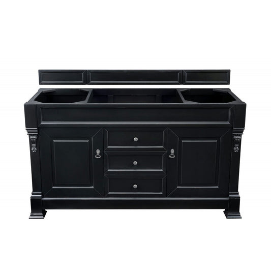 Brookfield 60" Antique Black Single Vanity