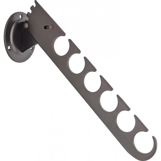 128 mm Center-to-Center Brushed Pewter Ella Cabinet Pull