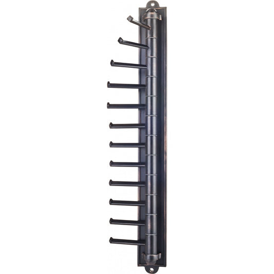 12" Center-to-Center Matte Black Durham Appliance Handle