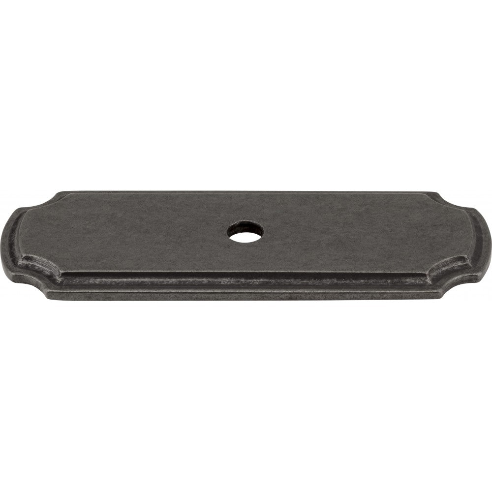 96 mm Center-to-Center Brushed Pewter Durham Cabinet Pull