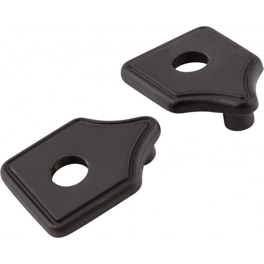 1-1/4" Diameter Distressed Antique Silver Lenoir Cabinet Knob