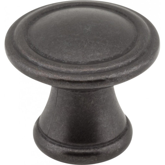 192 mm Center-to-Center Brushed Pewter Tiffany Cabinet Pull