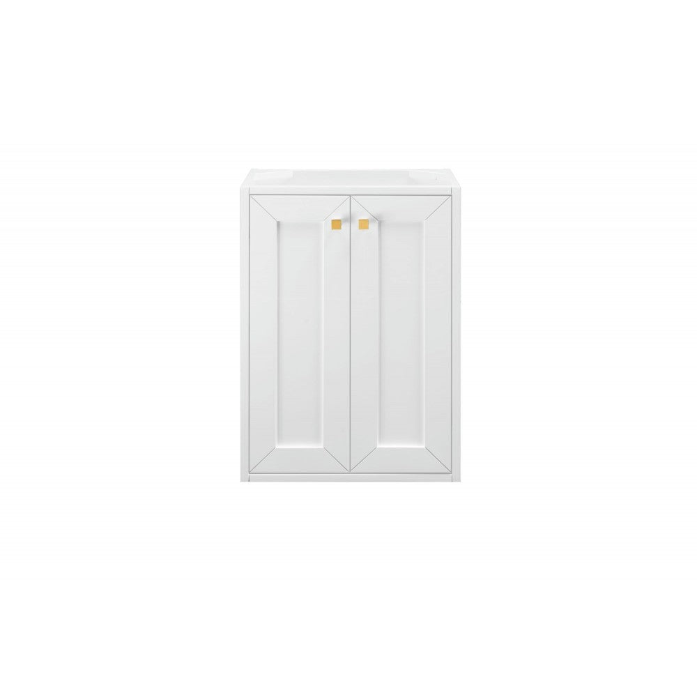 Chianti 20" Single Vanity Cabinet, Glossy White