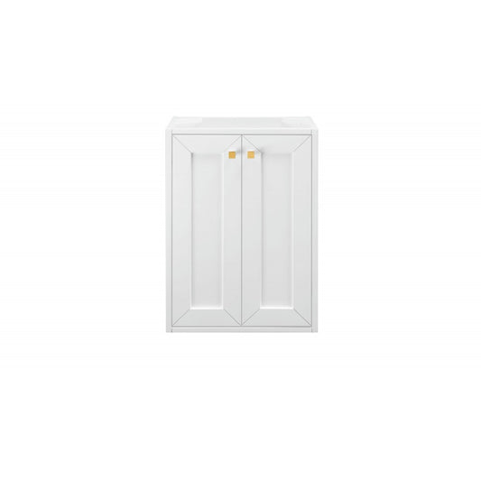 Chianti 20" Single Vanity Cabinet, Glossy White