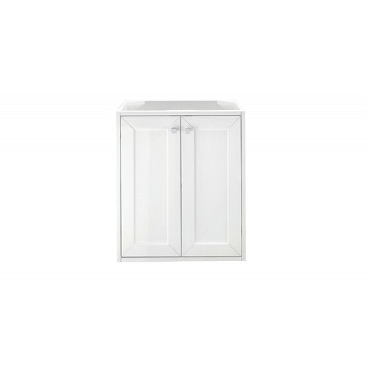 Chianti 24" Single Vanity Cabinet, Glossy White