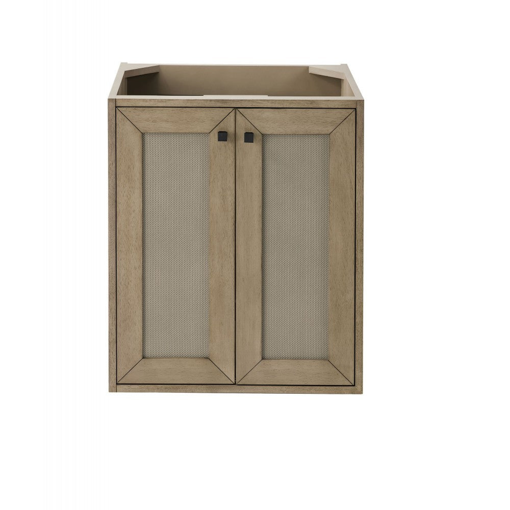 Chianti 24" Single Vanity Cabinet, Whitewashed Walnut