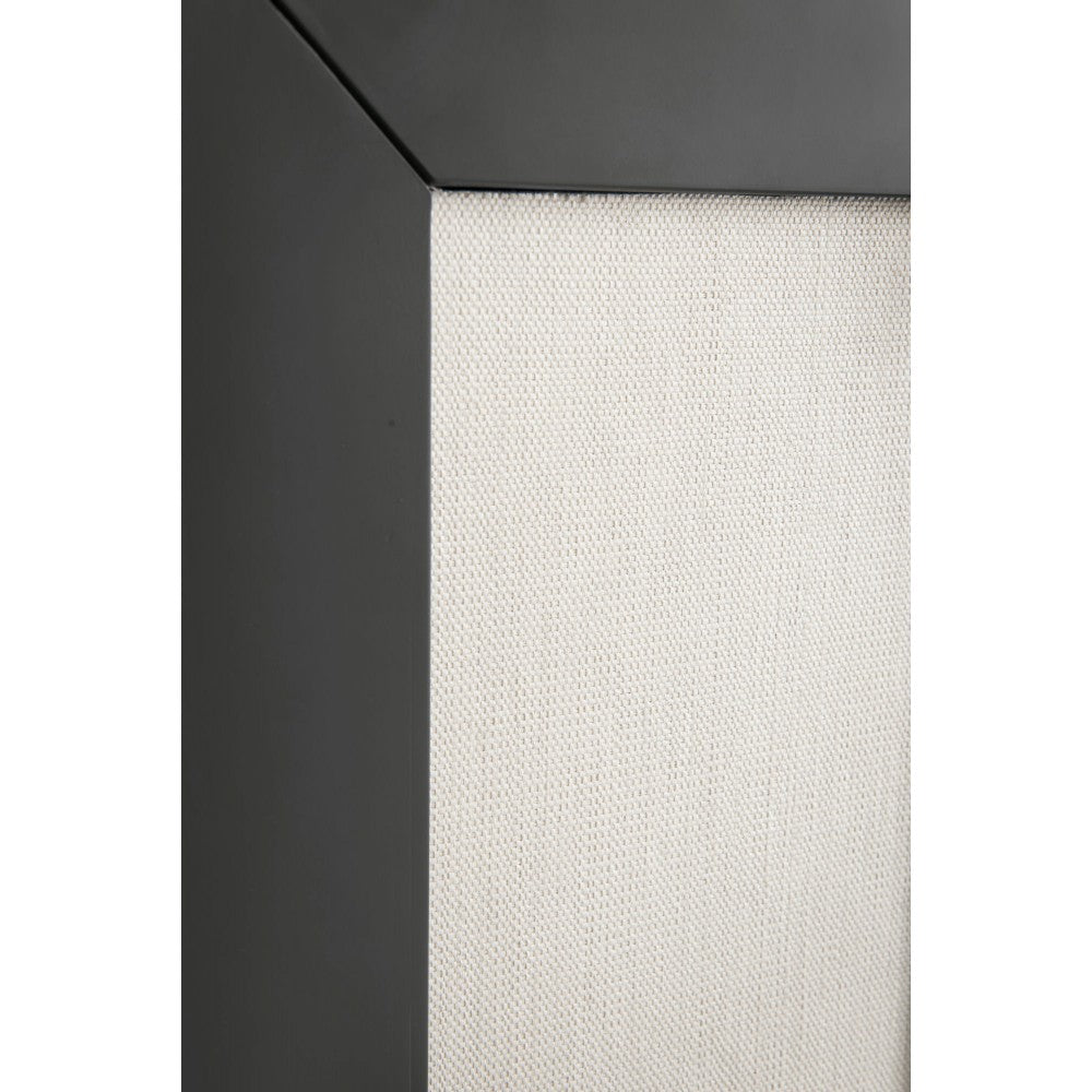 Chianti 24" Single Vanity Mineral Gray Matte Black w/ White Glossy Composite Top