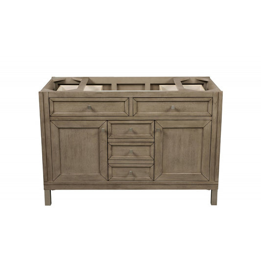 Chicago 48" Single Vanity Whitewashed Walnut