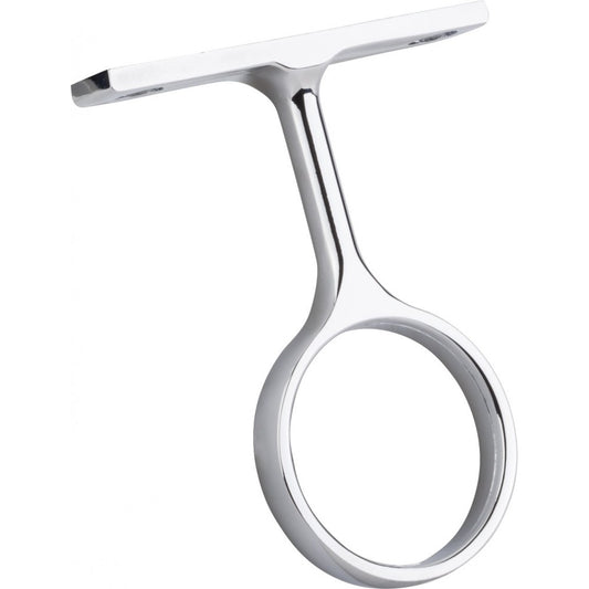 128 mm Center-to-Center Brushed Pewter Square Boswell Cabinet Pull