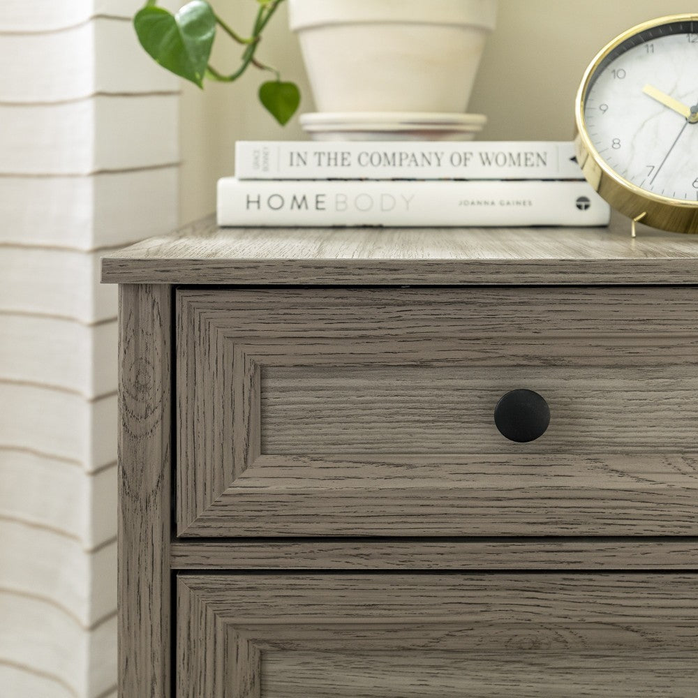 Classic Groove Nightstand - Slate Gray