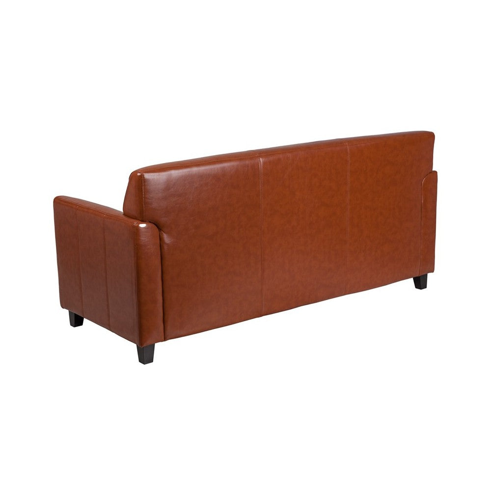 Cognac LeatherSoft Sofa