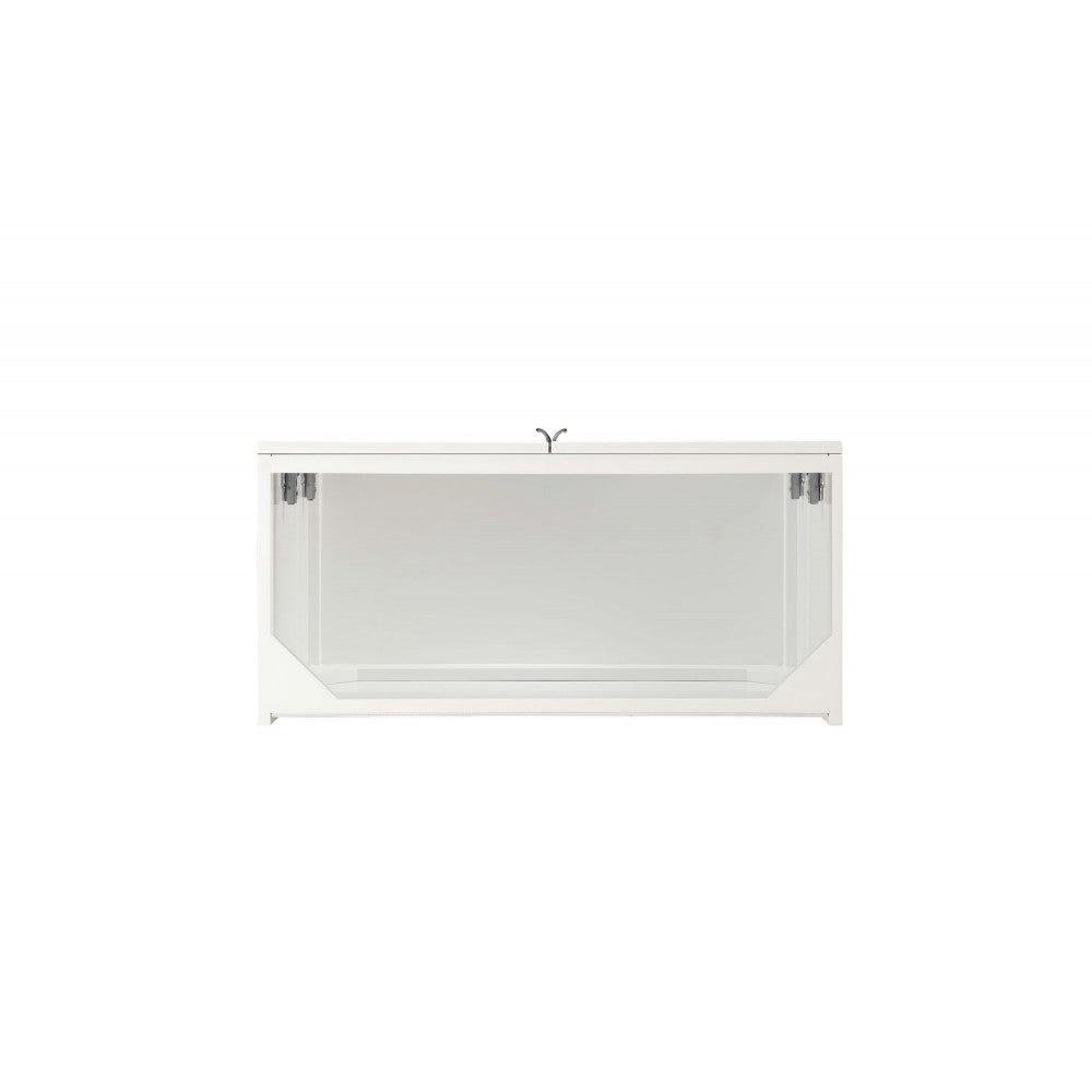 Columbia 31.5" Single Vanity Cabinet, Glossy White