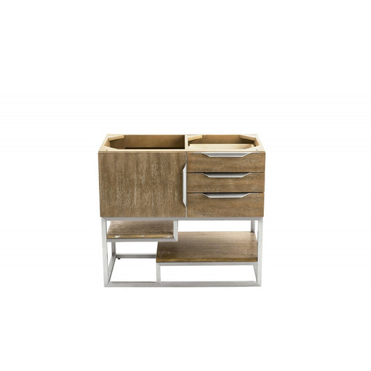 Columbia 36" Single Vanity, Latte Oak