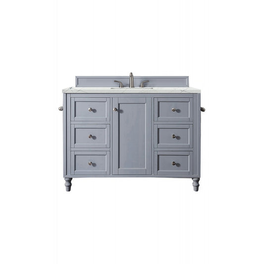 Copper Cove Encore 48" Single Vanity Gray w/3 CM Ethereal Noctis Quartz Top
