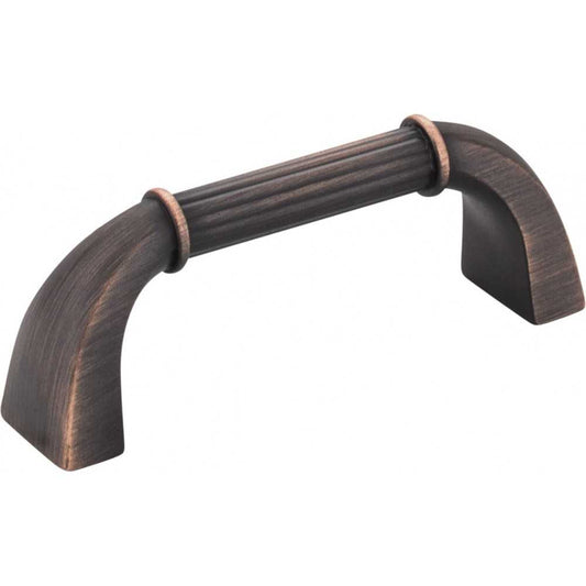 224 mm Center-to-Center Brushed Pewter Sullivan Cabinet Pull