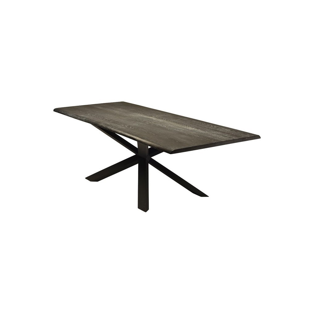 Couture Oxidized Gray Wood Dining Table, HGSX197