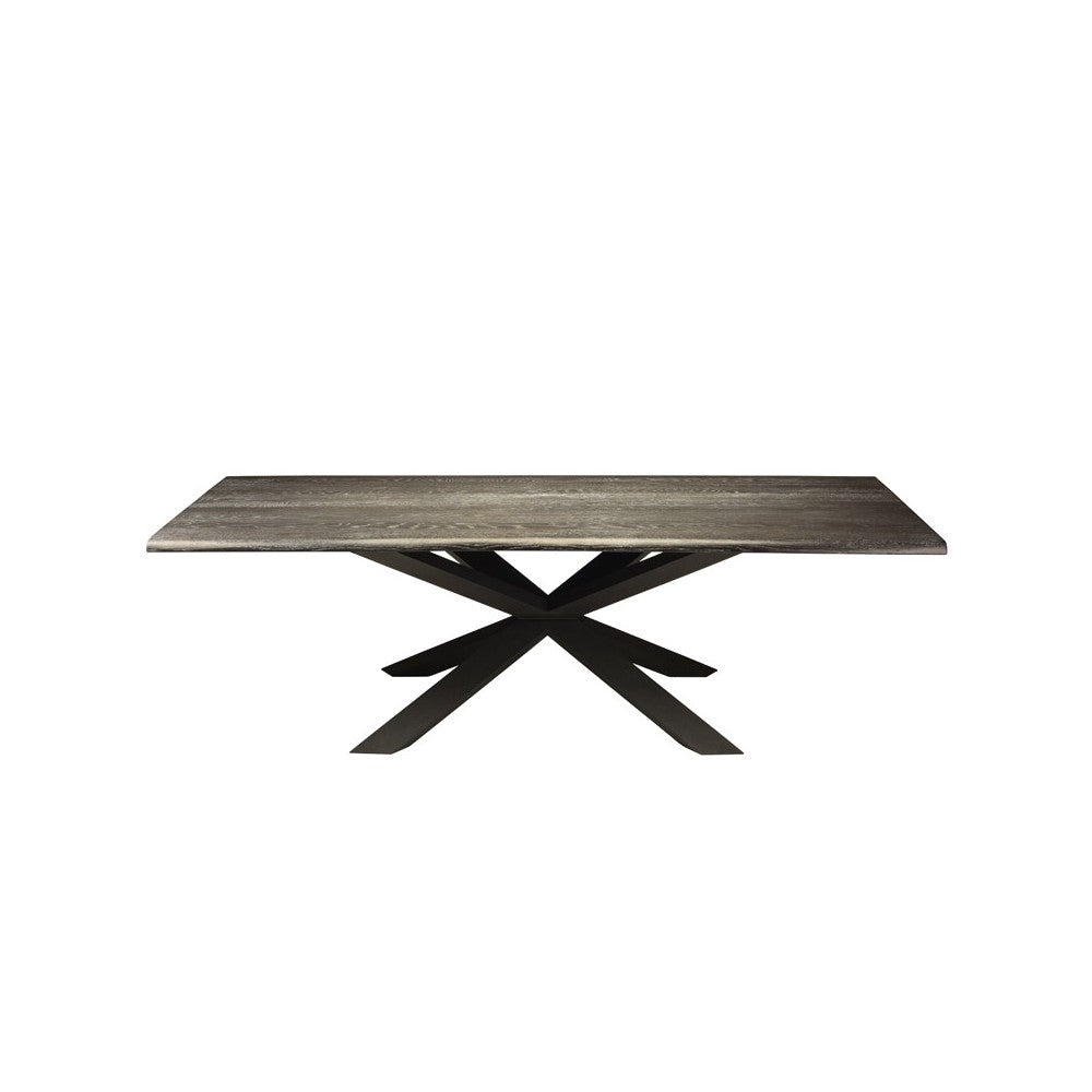 Couture Oxidized Gray Wood Dining Table, HGSX197