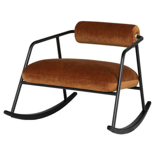 Cyrus Rust Fabric Occasional Chair, HGDA821