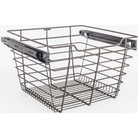 12" Center-to-Center Polished Nickel Square Marlo Appliance Handle