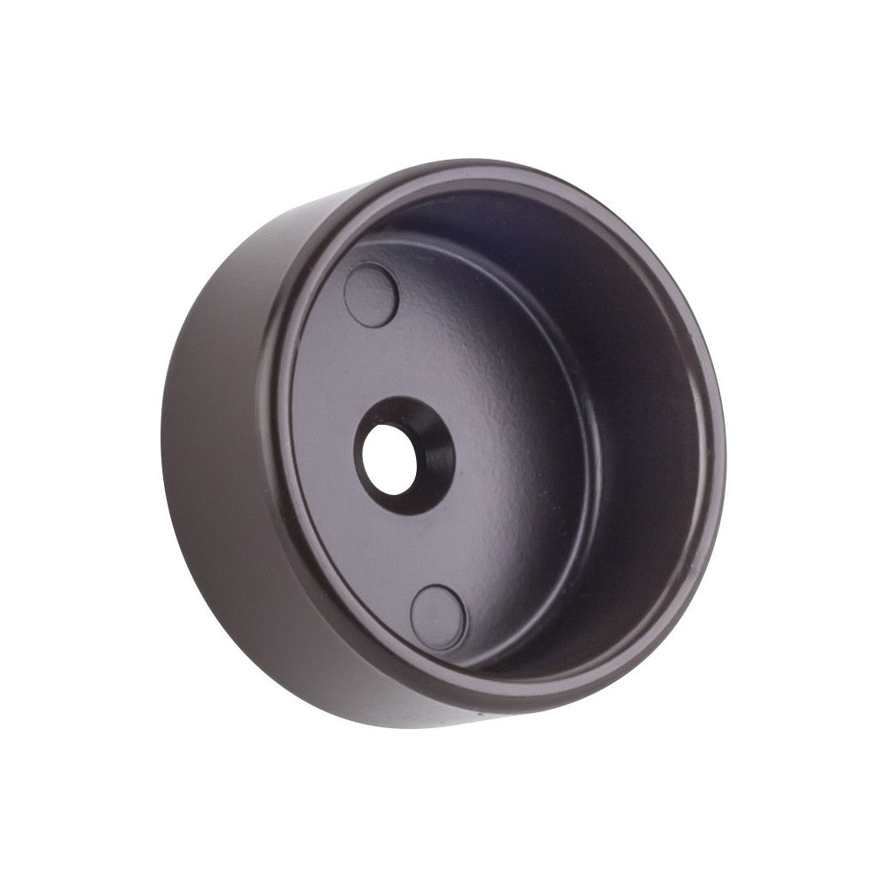 1-1/8" Overall Length Brushed Oil Rubbed Bronze Square Marlo Cabinet Knob
