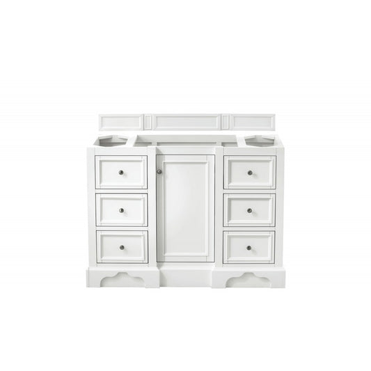 De Soto 48" Single Vanity, Bright White
