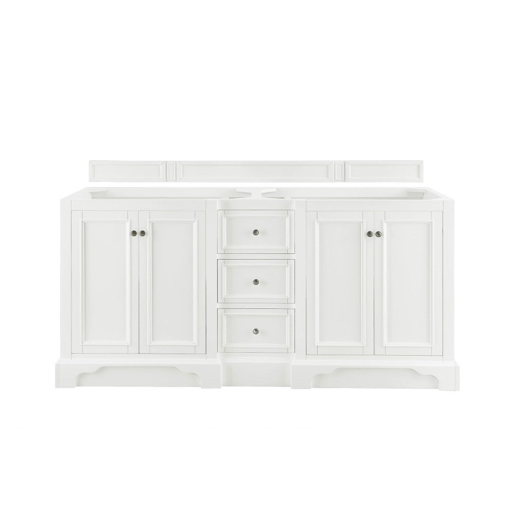 De Soto 72" Double Vanity, Bright White