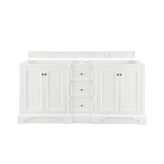 De Soto 72" Double Vanity, Bright White