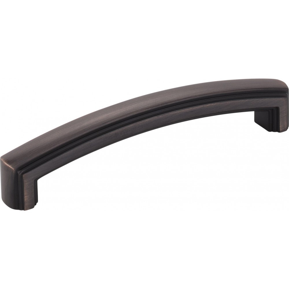 96 mm Center-to-Center Brushed Oil Rubbed Bronze Bremen 1 Cabinet Pull