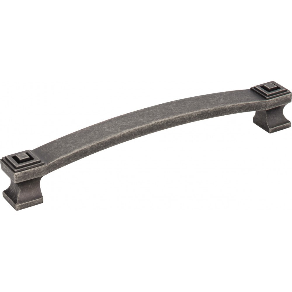 96 mm Center-to-Center Brushed Pewter Delgado Cabinet Pull