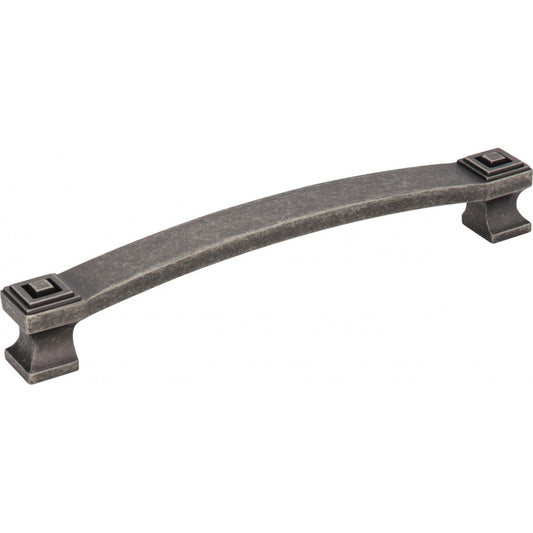 96 mm Center-to-Center Brushed Pewter Delgado Cabinet Pull