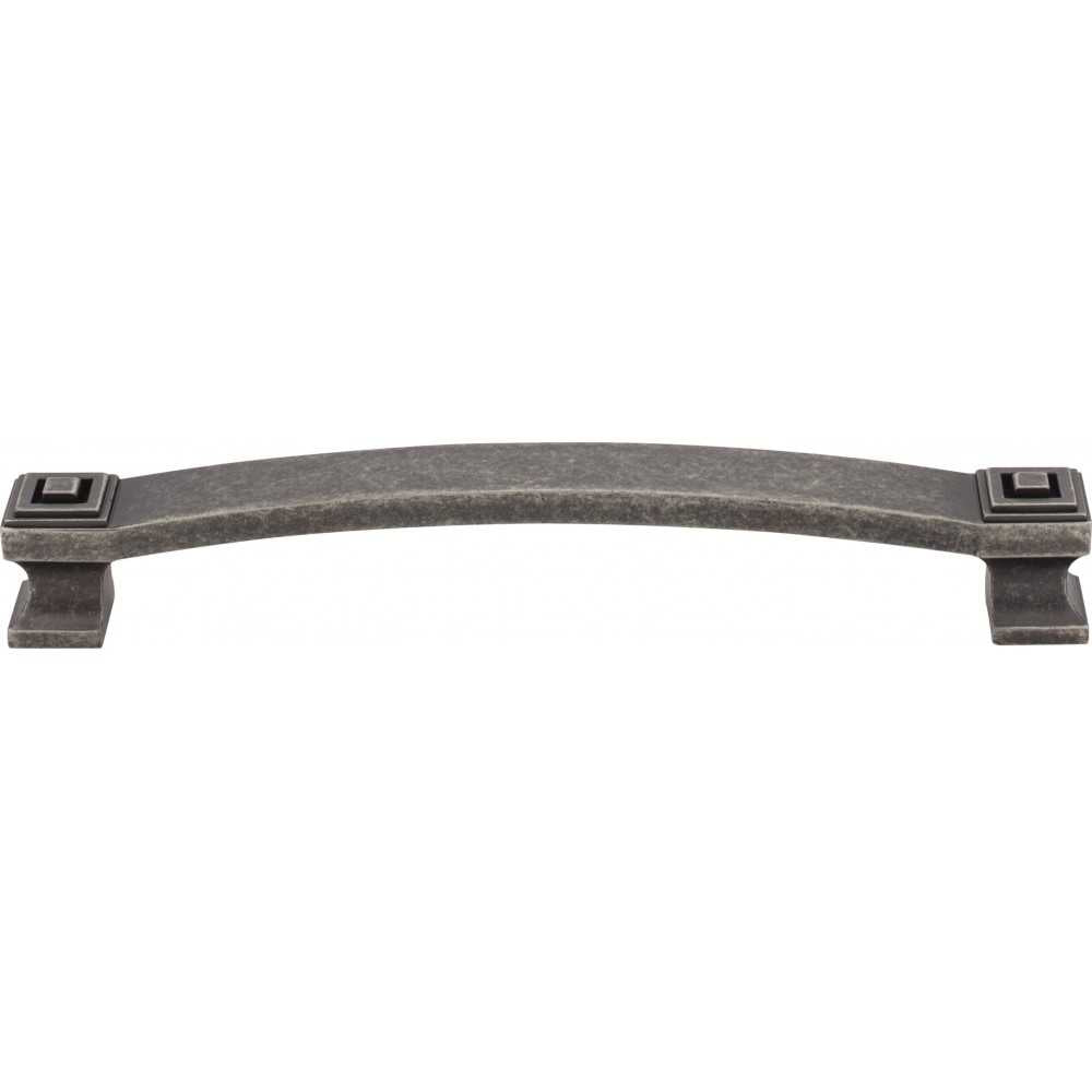 96 mm Center-to-Center Brushed Pewter Delgado Cabinet Pull
