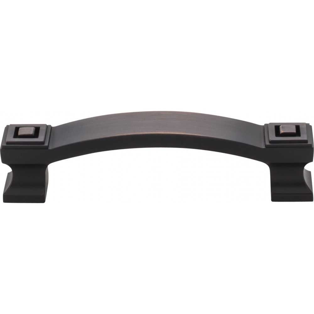 160 mm Center-to-Center Brushed Oil Rubbed Bronze Square Royce Cabinet Pull