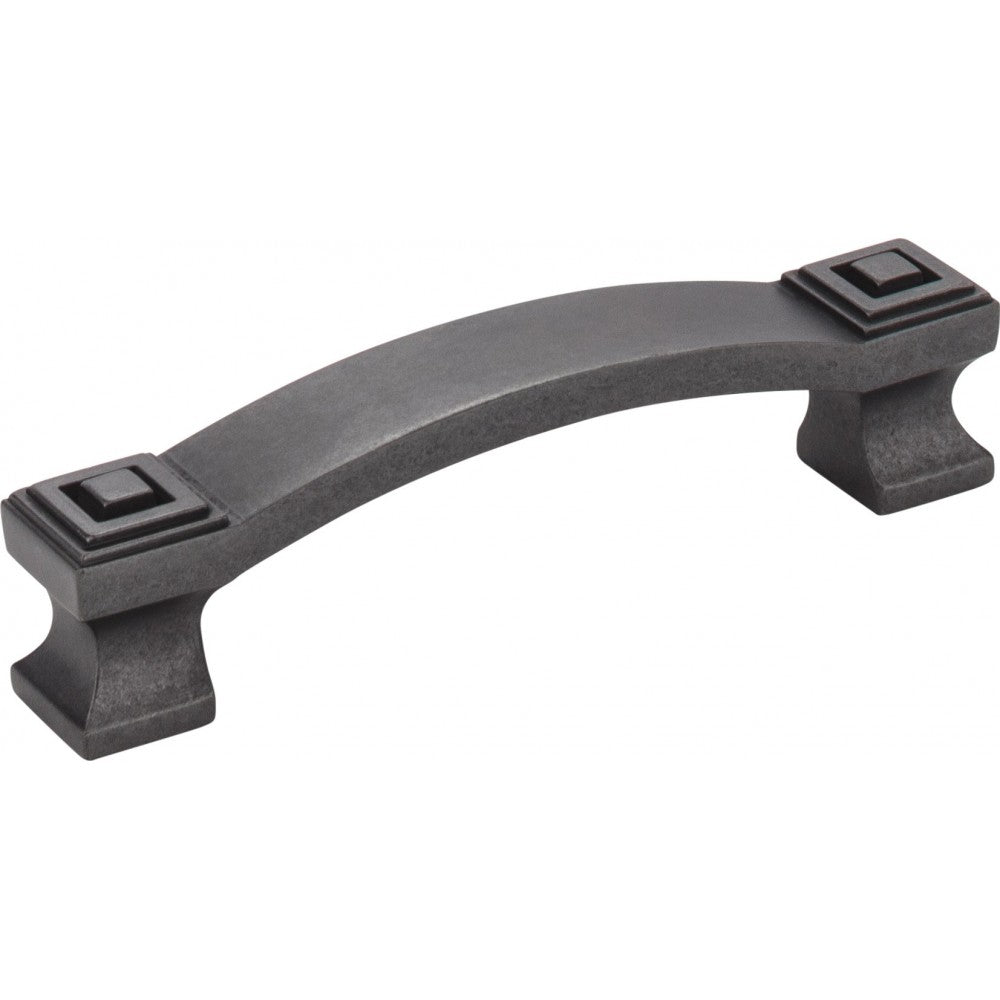 160 mm Center-to-Center Satin Nickel Square Royce Cabinet Pull