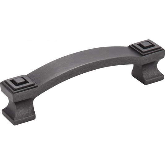 160 mm Center-to-Center Satin Nickel Square Royce Cabinet Pull