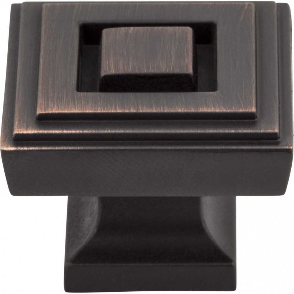 36" Hale Blue Cade Vanity, left offset, White Carrara Marble Vanity Top, undermount rectangle bowl