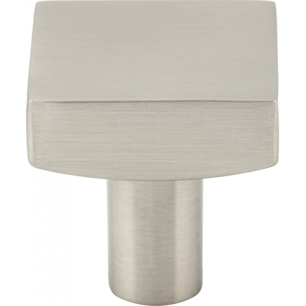 192 mm Center-to-Center Matte Black with Satin Nickel Larkin Cabinet Bar Pull