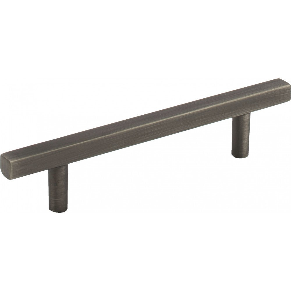 12" Center-to-Center Satin Bronze Square Dominique Appliance Handle