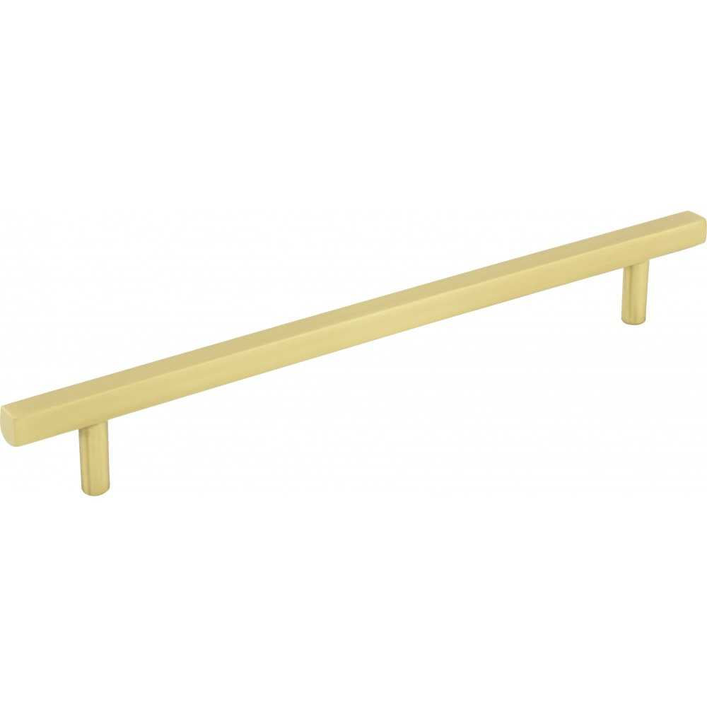 128 mm Center-to-Center Brushed Gold Flared Philip Cabinet Pull