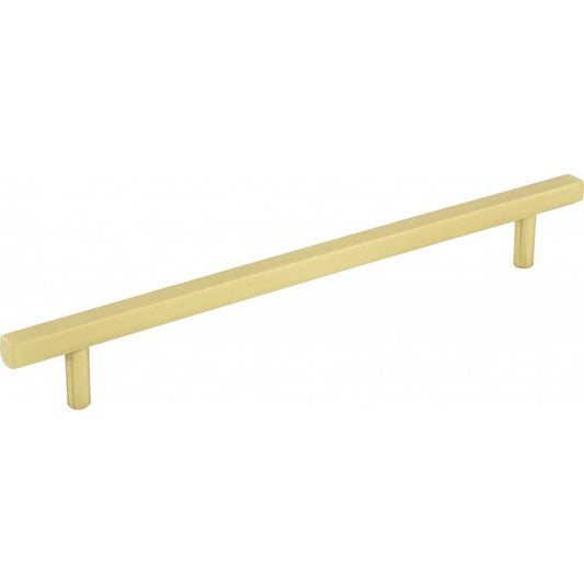 128 mm Center-to-Center Brushed Gold Flared Philip Cabinet Pull