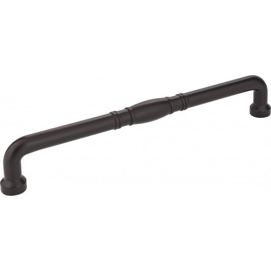 96 mm Center-to-Center Matte Black Square Boswell Cabinet Pull
