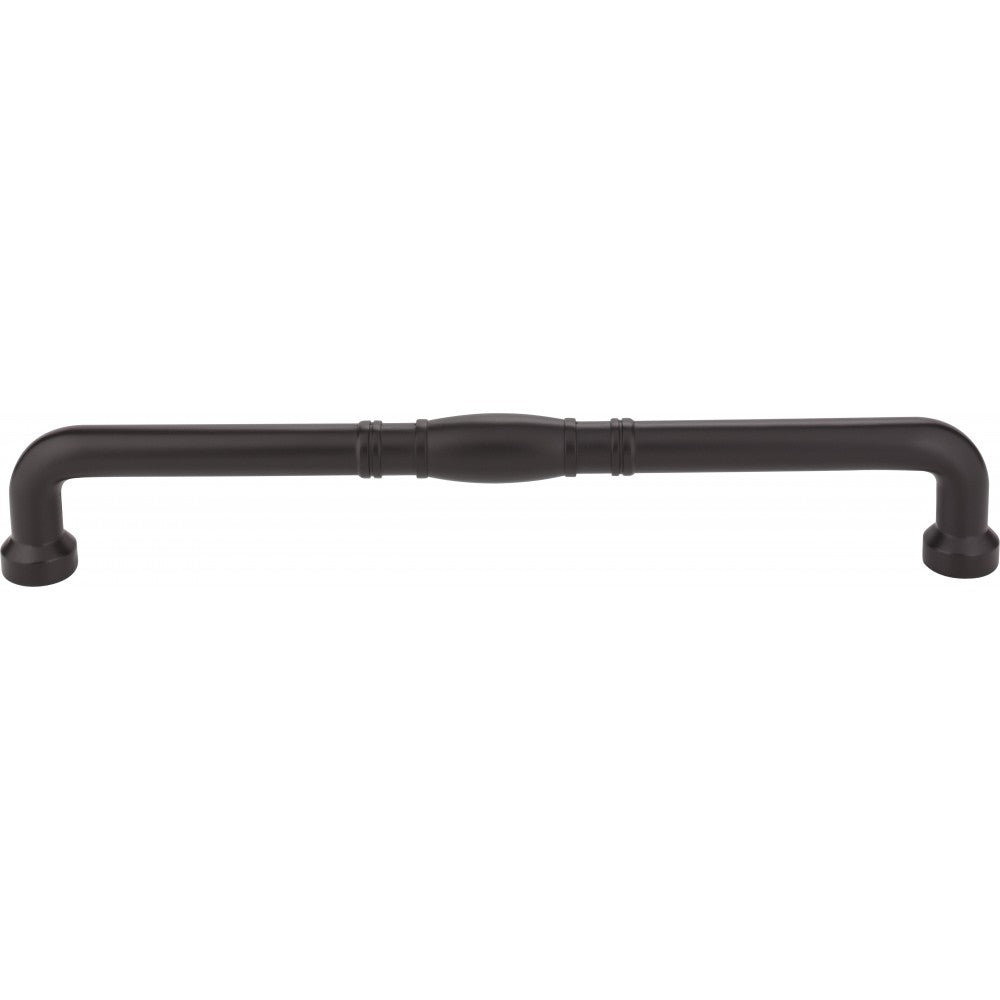 96 mm Center-to-Center Matte Black Square Boswell Cabinet Pull