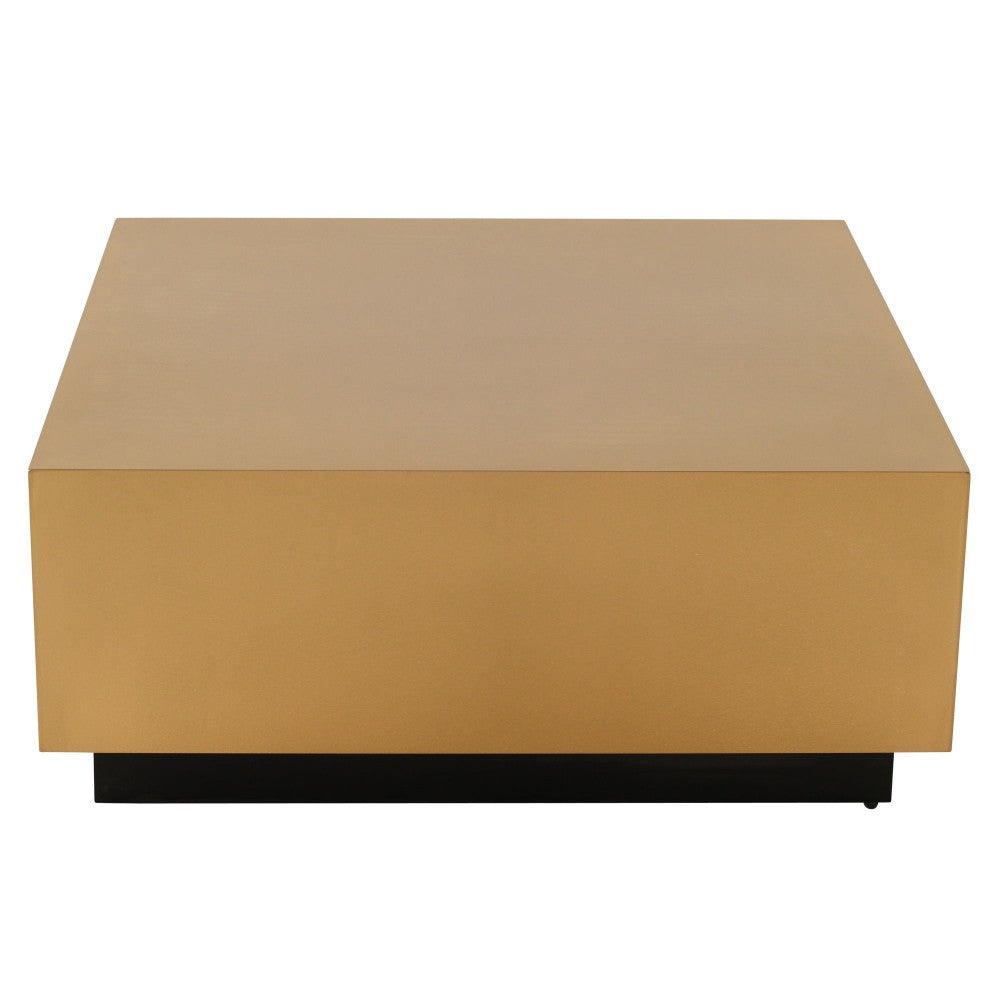 Easton Gold Metal Coffee Table