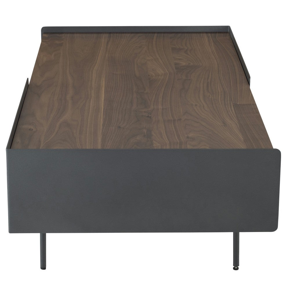 Egon Walnut Wood Coffee Table